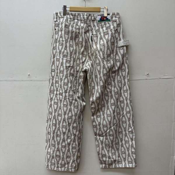 古着 STINGWATER Rope Chain Twill Pants 総柄 ロープ チェーン バギー パンツ L【USED】【古着】【中古】10127968