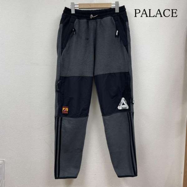 パレス adidas POLAR TRACK PANT DARK GREY CW4047 スウェット フリース パンツ ボア M【USED】【古着】【中古】10129078