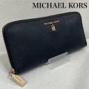マイケルコース ラウンドファスナー ロングウォレット 長財布 ゴールド金具 32T7GSUZ3L -【USED】【古着】【中古】10129185