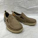 ティンバーランド 57500 ブラウン レザースリップ ステッチトウローファーシューズ 26.0cm【USED】【古着】【中古】10129445