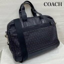 コーチ 2WAY ビジネスバッグ ブリーフケース HUDSON BAG IN SMOOTH LEATHER レザー シボ革 -【USED】【古着】【中古】101...