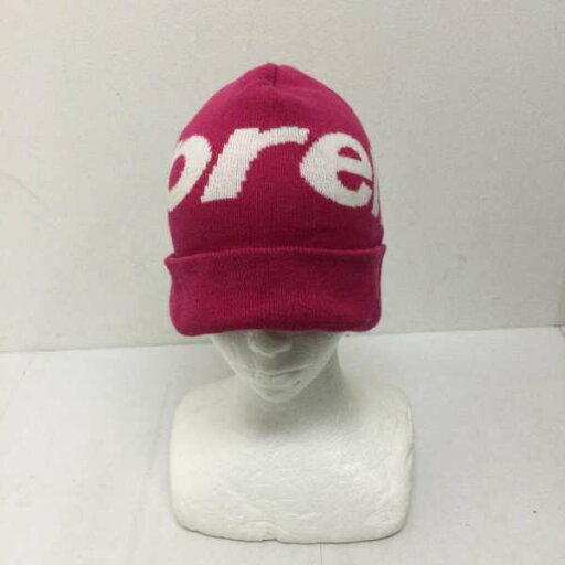 シュプリーム Supreme シュプリーム Big Logo Beanie ビッグロゴビーニー ニットキャップ ピンク系 -【USED】【古着】【中古】10130236 シュプリーム Supreme シュプリーム Big Logo Beanie ビッグロゴビーニー ニットキャップ ピンク系 -【USED】【古着】【中古】10130236