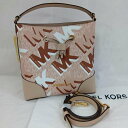 マイケルコース MICHAEL KORS マイケルコース LUGG MULTI バケットメッセンジャー ミディアム ショルダーバッグ 2WAY 35F2GM9M6V 表記無し【USED】【古着】【中古】10130524