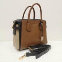 マイケルコース MERCER ベルティッド スモール サッチェル 2WAY ショルダー ハンド バッグ 30S9GM9S1T -【USED】【古着】【中古】10...