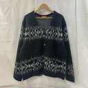 シュプリーム 22aw Abstract Stripe Cardigan black L L【USED】【古着】【中古】10131568