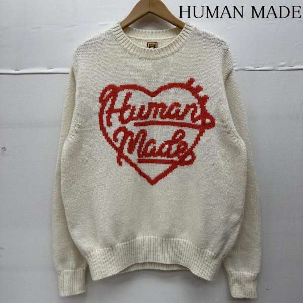 楽天市場】HUMAN MADE(柄ハート)(ニット・セーター|トップス 楽天市場】HUMAN MADE(柄ハート)(ニット・セーター|トップス