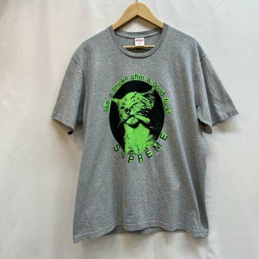 シュプリーム 23ss smoke tee スモーク Tシャツ 猫 M【USED】【古着】【中古】10132638 シュプリーム 23ss smoke tee スモーク Tシャツ 猫 M【USED】【古着】【中古】10132638