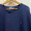 ポロラルフローレン ポニー刺繡 クルーネック スウェット ビッグサイズ 4L -【USED】【古着】【中古】10132855(4)