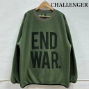 チャレンジャー 23AW C/N END WAR FLEECE プルオーバー フリース クルーネック CLG-CS 023-006 XL【USED】【古着】【中古】10133222(4)