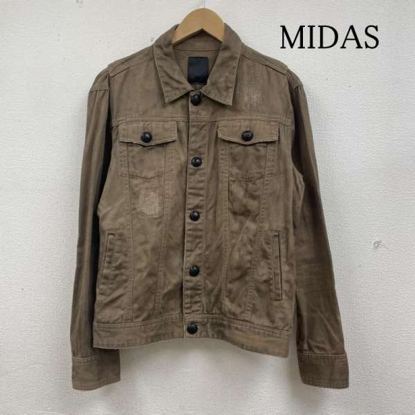 未使用 MIDAS ミダス ラインハルトジャケット 楽天市場】midas(メンズファッション)の通販