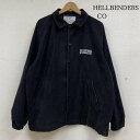 古着 HELLBENDERS CO ヘルベンダース コーデュロイ ジャケット NO CONTROL カバーオール hbs-outer-0029 L【USED】【古着】【中古】10133549(4)