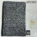 ステューシー LIVIN’ フェイスタオル コットン 総柄 ドル ストックロゴ 表記無し【USED】【古着】【中古】10133672