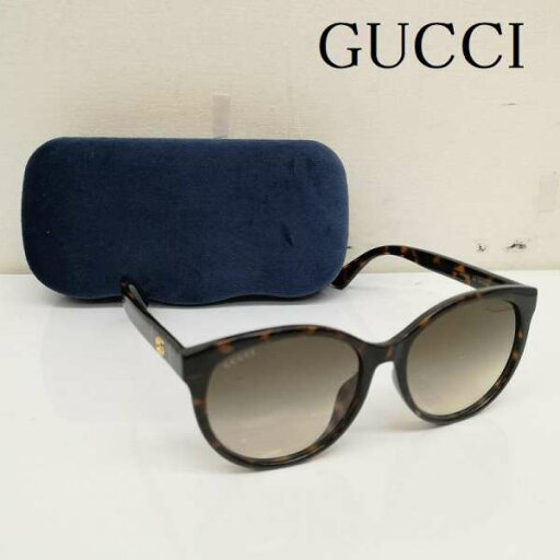 グッチ GG0636SK 002 56□17-150 GGロゴ ボストン べっ甲 UVカット サングラス -【USED】【古着】【中古】10134081 グッチ GG0636SK 002 56□17-150 GGロゴ ボストン べっ甲 UVカット サングラス -【USED】【古着】【中古】10134081