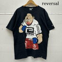 リバーサル 08年 初代 キン肉マン キン肉スグル プリント Tシャツ 特 XL【USED】【古着】【中古】10134156