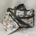 レスポートサック 7184 3022 ボストンバッグ ポーチ 2点セットカップケーキ CUPCAKE -【USED】【古着】【中古】10134315