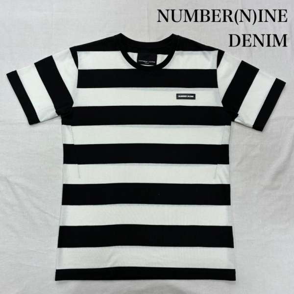 NUMBER (N)INE 02SS モダンエイジ期 ボーダー ルーズT NUMBER (N)INE 02SS モダンエイジ期 ボーダー ルーズT - メルカリ