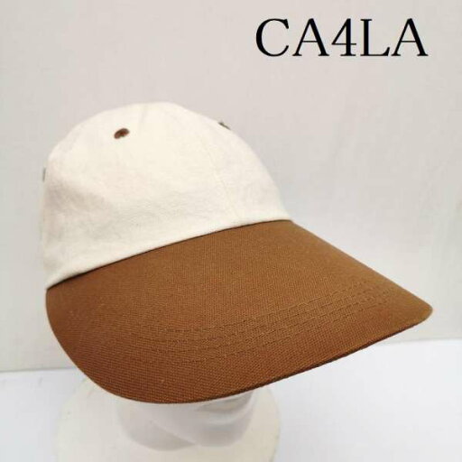 カシラ 柴田ひかり 日本製 CLB00030 ロングビル キャップ レディース -【USED】【古着】【中古】10135671 カシラ 柴田ひかり 日本製 CLB00030 ロングビル キャップ レディース -【USED】【古着】【中古】10135671