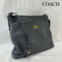 コーチ ショルダーバッグ F28035 ネイビー LEATHER レザー レディース 表記無し【USED】【古着】【中古】10136373