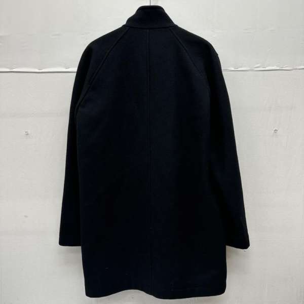 アール YOHJI YAMAMOTO ハイネック スタンドカラー ウール ジップ コート X560607 メンズ M【USED】【古着】【中古】10137955