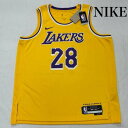 ナイキ NBA バスケットボール ゲームシャツ ユニフォーム DN2009-732 ロサンゼルス レイカーズ メンズ LL【USED】【古着】【中古】10139...