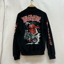 ヒステリックグラマー ストロベリーモンスター 8ボール ベロアブルゾン S【USED】【古着】【中古】10140232