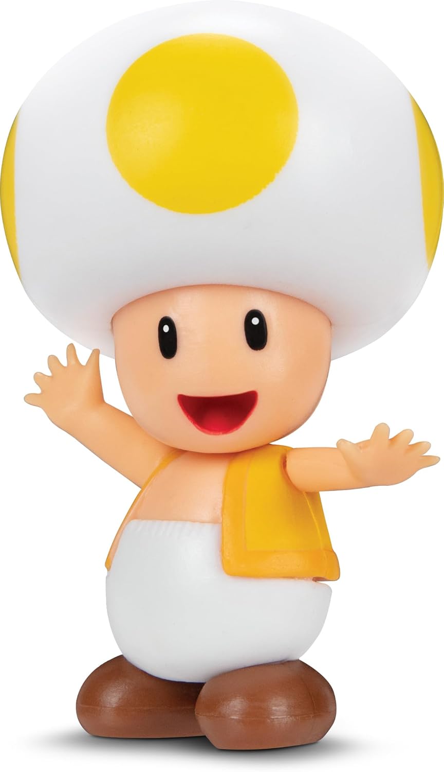 乐天商城 - FCM-034 きいろキノピオスーパーマリオ フィギュアコレクション石川玩具　三英貿易