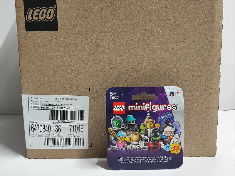 LEGO - カートン販売　LEGO レゴ71046 レゴ　 ミニフィギュア　シリーズ26 ＜宇宙＞　1カートン（1BOX）36個入り