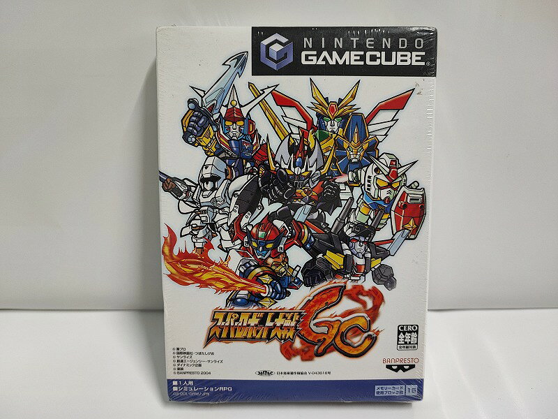 Rakuten - GC　スーパーロボット大戦GC　GAMECUBE　ゲームキューブ　未開封　新品