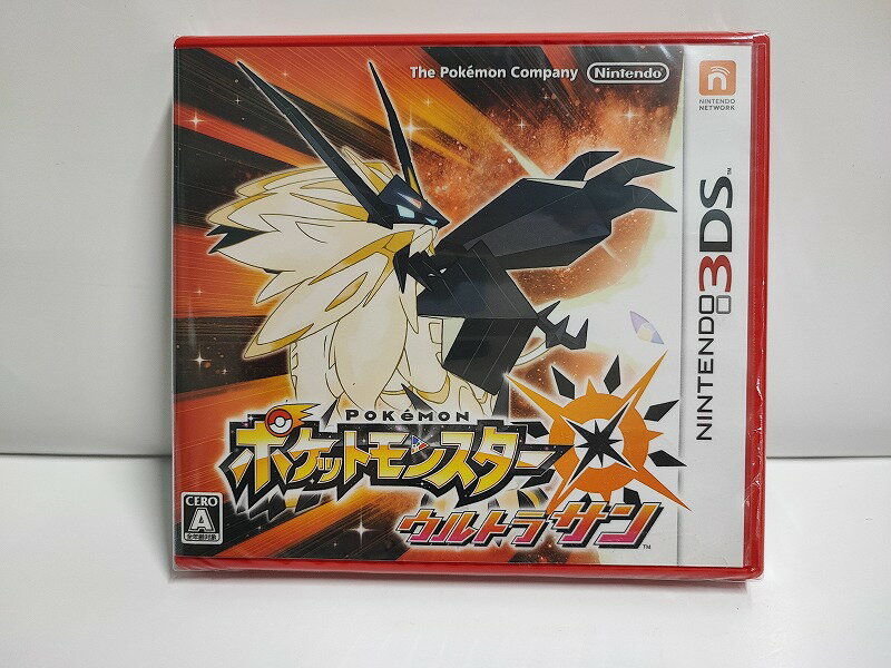 乐天商城 - ニンテンドー3DS　ポケットモンスター ウルトラサン Nintendo 3DS未開封品　/DN