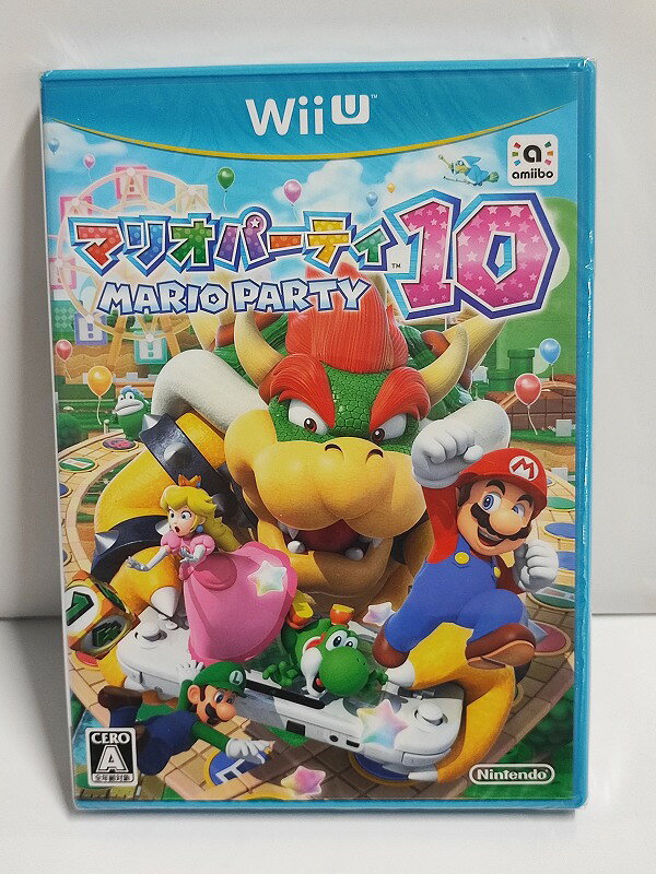 乐天商城 - WiiU　マリオパーティ10　未開封品　/DN