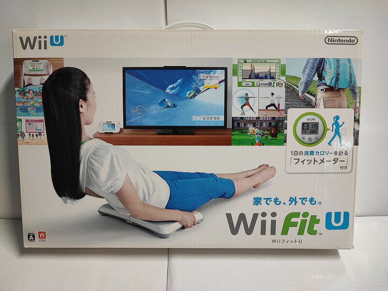 Rakuten - 訳あり　未確認　 Wii Fit U バランスWiiボード＋フィットメーターセット（シロ）　/DN