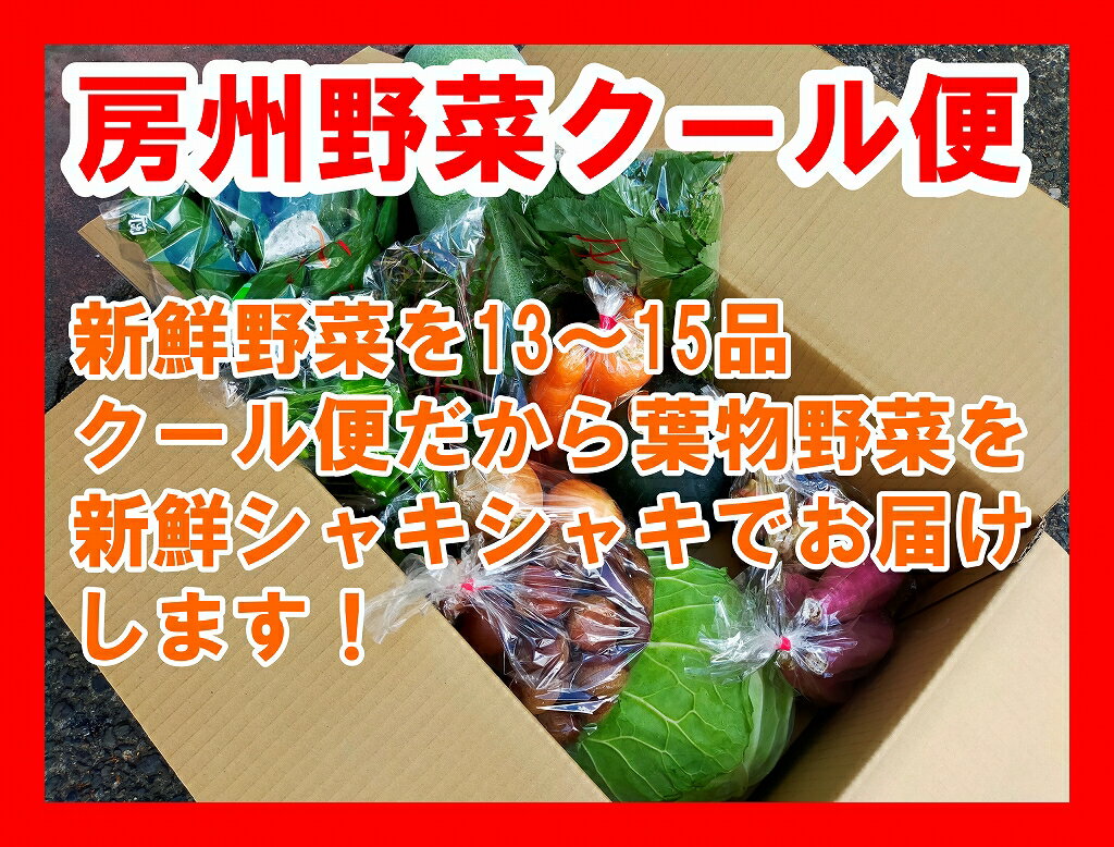 元祖やさいセット！！品質で選ばれています。 おかげさまで、 野菜セット・詰め合わせランキング1位獲得！ 商品レビューランキング総合部門4位獲得！ 野菜・きのこランキング1位獲得！ ありがとうございます！！ 房総の新鮮なお野菜が大きなダンボールに詰まっています！！ 本セットは葉物野菜を必ずお入れいたします。 赤字覚悟の大放出です！数量限定での出荷になります！ 福袋の中身は何が入っているかは届いてからのお楽しみです！ 超超お得な野菜セットです！ 何処よりもお得な野菜のアウトレット福袋を是非、一度お試しください！ ■お買い得同梱キムチ・漬物セット 本福袋セットをご注文の方限定で大人気、房総やさいを使った「キムチ3種類セット（キャベツ 100g、白菜 100g、長ネギ 100g）」 「浅漬け（和ちゃん漬け）3種類セット（白菜漬け　250g、きゃべつ　200g、だいこん 200g ）」をお買い得価格でご注文いただくことが可能です。ぜひご検討ください。 【房総、館山産 季節の野菜例】 春3月・4月・5月 菜花（なばな）、スナップエンドウ、キヌサヤ、ソラマメ、トマト、タケノコ、フキ、タラの芽、ふきのとう、あしたば、からし菜、レタス、セロリ、新たまねぎ（玉ねぎ）、セリ他 夏6月・7月・8月 トウモロコシ、ナス、オクラ、ミニトマト、ピーマン、枝豆、ケール、空心菜、葉生姜、ニンニク、ツルムラサキ、ししとう、カボチャ、ミョウガ、オオバ、スナップエンドウ、ズッキーニ、きゅうり、じゃがいも、人参（にんじん）他 秋9月・10月・11月 ブロッコリー、大根、人参、安納芋、紅はるか、水菜、カリフラワー、リーフレタス、キャベツ、モロヘイヤ、さといも、銀杏、じゃがいも、人参（にんじん）他 冬12月・1月・2月 菜花（なばな）、安納芋、ネギ、水菜、小松菜、エンダイブ、わさび菜、芽キャベツ、ホウレンソウ、シュンギク、カリフラワー、ブロッコリー、カボチャ、大根、カブ他 【お客様へのお願い】 配送時、全ての野菜や果物をひとつひとつ丁寧にチェックし 梱包作業を行っておりますが、まれに初期の小さな傷から 痛みが発生し、お届け時に痛みの酷い野菜や果物として お届けされてしまう場合がございます。 お届け後は速やかに内容を確認し、痛みの酷いものが 混入していた場合、お手数ではございますが速やかに 当店までご連絡下さいませ。 【お知らせ】 ※菜花、春菊、ほうれん草に関しまして※ 畑から収穫後の状態のままお客様へお届けしております為、 水分が飛んでいる場合がございます。 到着後、すぐにお水に入れて頂きますと、シャキッとしますので、 どうぞお試しくださいませ。 保存はビニール袋に入れて冷蔵庫へ保管してください。 商品仕様の10,000gは目安です。季節や内容によって重さは変わりますので、あらかじめご了承ください。