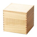 三段重 白木塗 内朱 6寸 木製 重箱 3段 12-15005