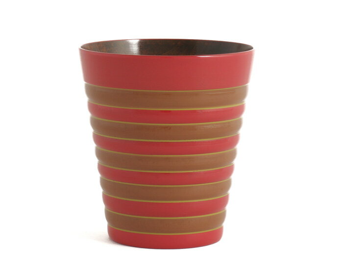 KOMA カップ（日本製）木製漆塗りのフリーカップ　木の焼酎グラス/ビアグラス　isukeブランド　和食器　漆器 3
