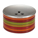 茶こぼし 独楽模様 木製 漆塗り FC4-1