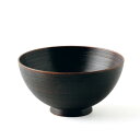 汁椀 富貴漆椀 4寸(日本製)木製漆塗りの味噌汁椀(木のお椀) 少し大きめサイズ ご飯椀にも 和食器 漆器