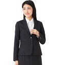 送料無料 好感度高めで、会社の顔に!大人のさりげなチェック柄ジャケット 事務服 オフィス制服