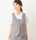 サマーウインドペーンベスト レディース 春夏 事務服 オフィス制服 KARSEE enjoy