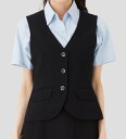 おもてなしに、このきちんと感! 美シルエットS字ラインベスト 事務服 企業制服 オフィスユニフォーム リクルートスーツ 通勤 入学式 卒業式にもおすすめ! 通販...