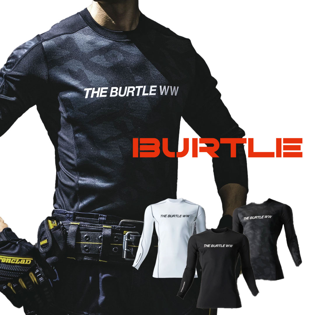 楽天衣・職・自由 〜作業服・事務服〜BURTLE バートル 4061 長袖インナー メンズ レディース 作業服 作業着