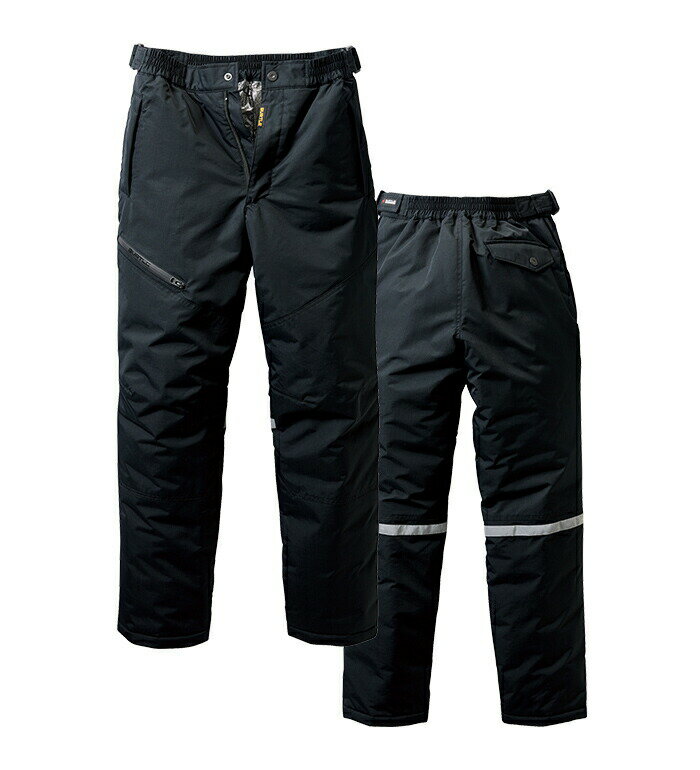 BURTLE バートル 7612 防水防寒パンツ 秋冬用 メンズ 作業服 作業着 ズボン