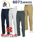 秋冬用メンズ バートル BURTLE 作業服をカッコつけろ! 6073 パンツ ズボン 混紡 綿・ポリエステル