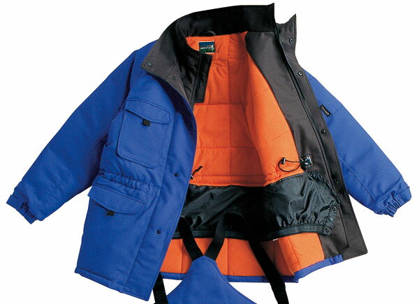 【送料無料】ST8000 冷凍庫・冷凍倉庫用防寒コート /作業服・作業着【3L/4L対応】【大きいサイズ対応】【作業服・作業着・ユニフォームの楽天通販】