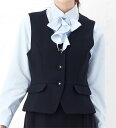 ESUVIRON エレガントな美シルエット ウルトラストレッチベスト 事務服 企業制服 オフィスユニフォーム リクルートスーツ 通勤 入学式 卒業式にもおすすめ...