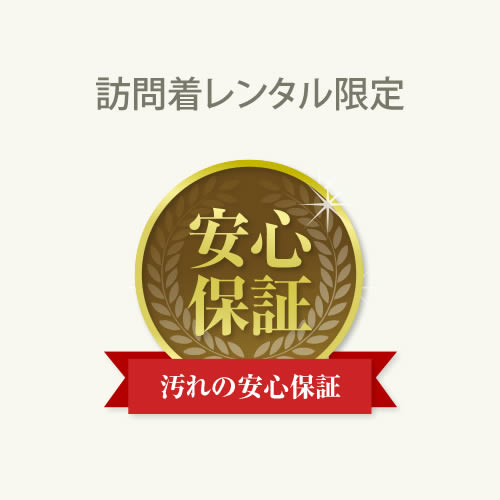 訪問着レンタル限定 万が一のクリーニング保証に 安心保証オプション 単品購入不可