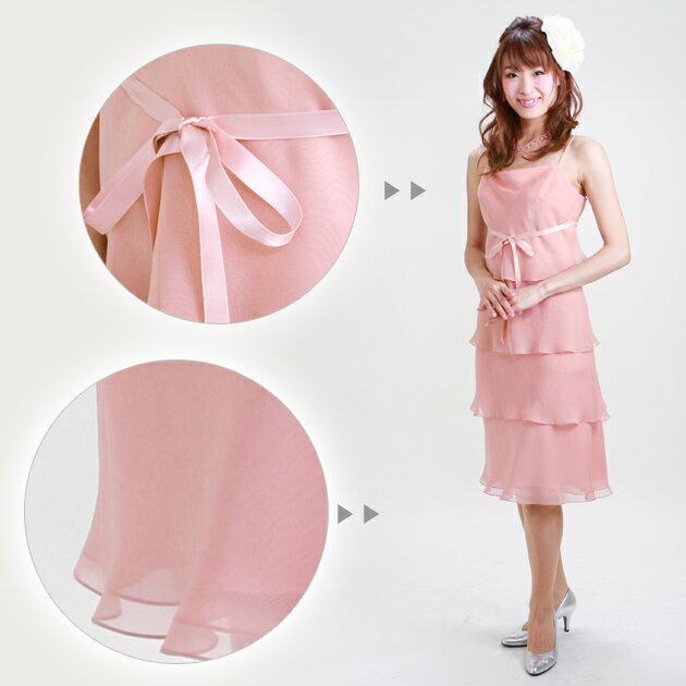 フォーマルドレス レンタル 結婚式 【7号-9号 ピンク ワンピース】gv1161p フォーマルドレス 結婚式 ミセス ゲストドレス 演奏会 発表会 パーティー お呼ばれ 服装 20代 30代 40代【送料無料】【レンタル】
