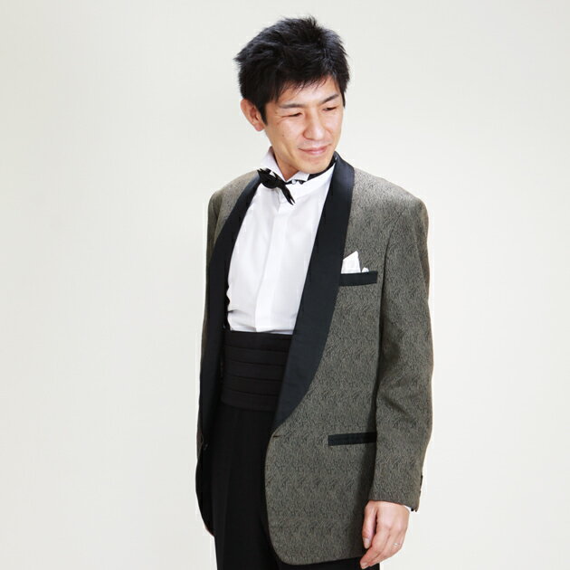 メンズタキシード【タキシード レンタル】L・XLサイズ/170cm〜182cm/ブラウン 夏用 タキシード 結婚式 スーツ パーティー 宴会 二次会 船上パーティ クルージング NT-1146B 【往復送料無料】【レンタル】