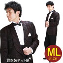 メンズタキシード【タキシード レンタル】M Lサイズ/168cm～175cm/エンジ 結婚式 スーツ パーティー 宴会 二次会 船上パーティ クルージング NT-206T 【あす楽対応】【往復送料無料】【レンタル】