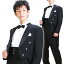 【黒エンビ レンタル】タキシード レンタル 新郎 燕尾服 レンタルタキシード 結婚式 スーツ 貸衣装 tuxedo 二次会 NT-001【往復送料無料】【レンタル】