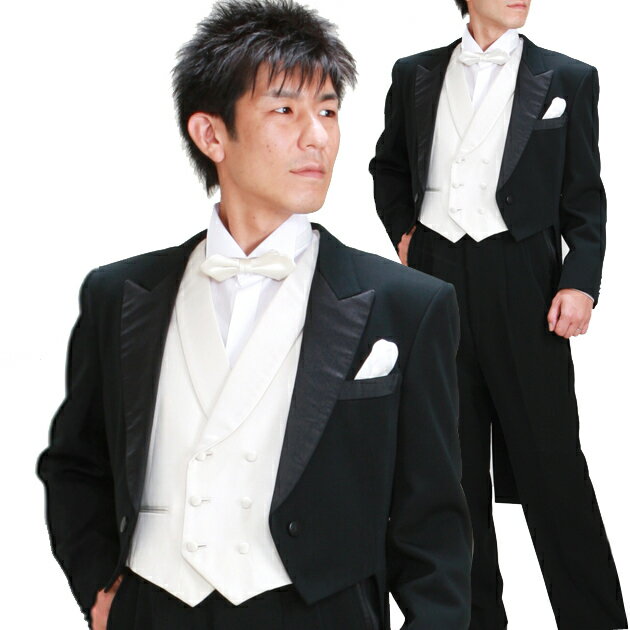 【ピエールバルマンエンビ レンタル】タキシード レンタル 新郎 燕尾服 レンタルタキシード 結婚式 スーツ 貸衣装 tuxedo 二次会 NT-002【往復送料無料】【レンタル】